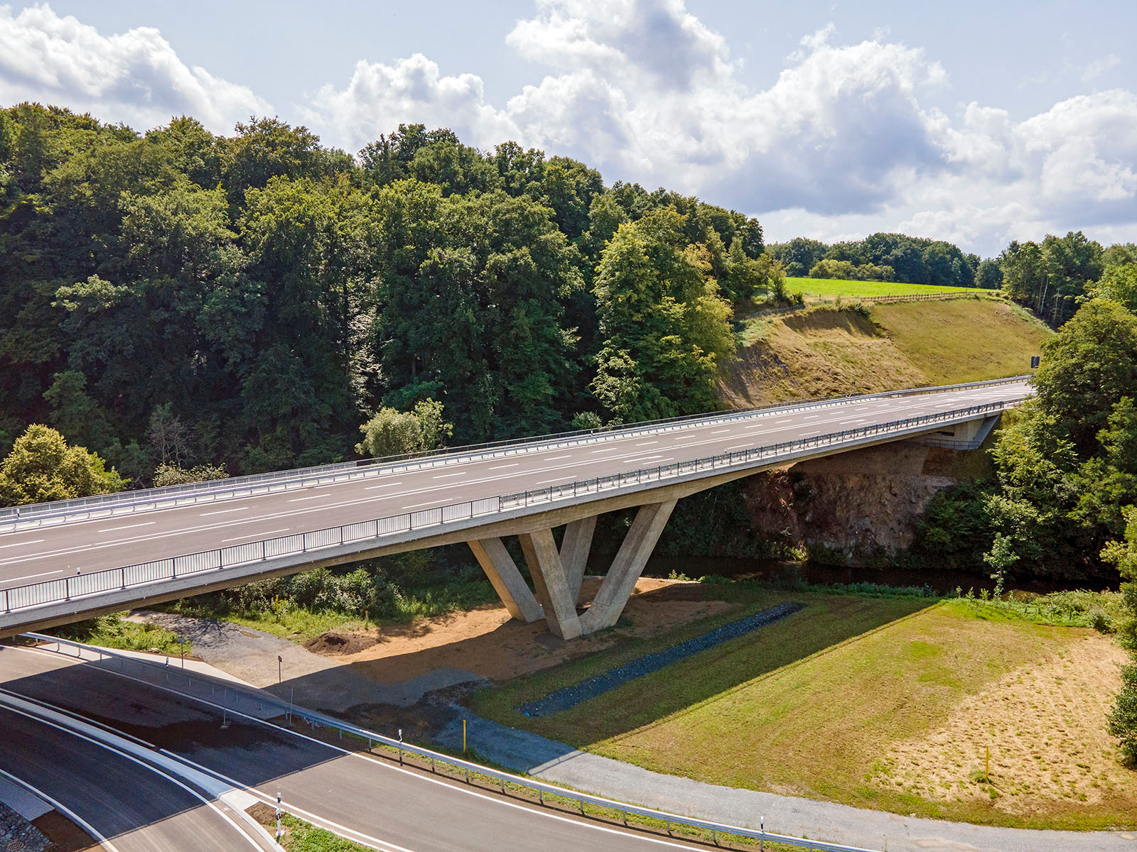 Neubau Nistertalbrücke<br>Peter Gross Bau Neubau Nistertalbrücke<br>Peter Gross Bau